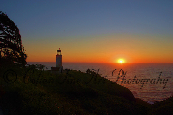 North Head LH sunset